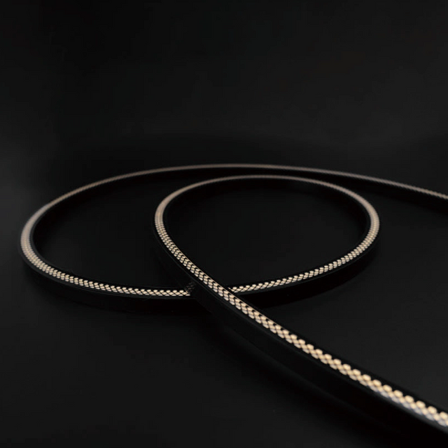 Anti-glare Black Horizontal Bending 16x17mm Neon