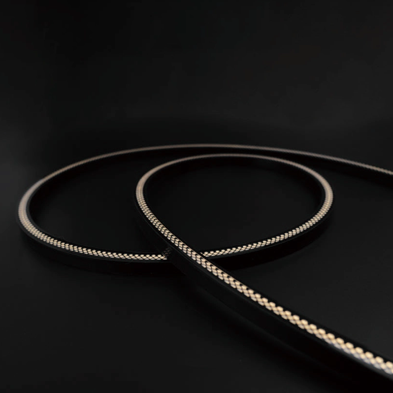 Anti-glare Black Horizontal Bending 16x17mm Neon