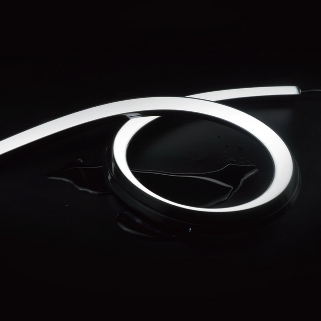 Black 3D 16x15mm Neon