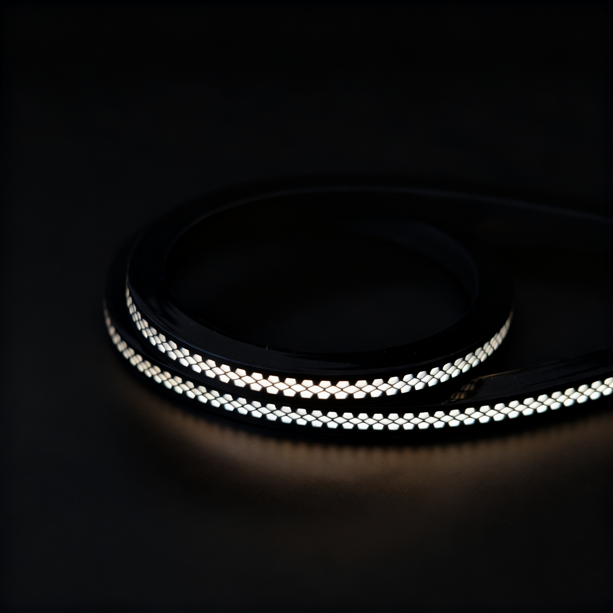 Anti-glare Black Vertical Bending 16x17mm Neon