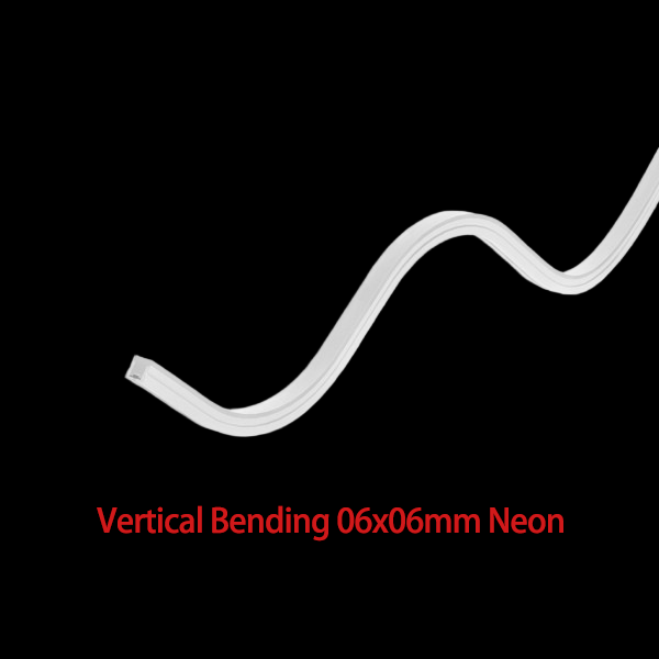 Vertical Bending 06x06mm Neon