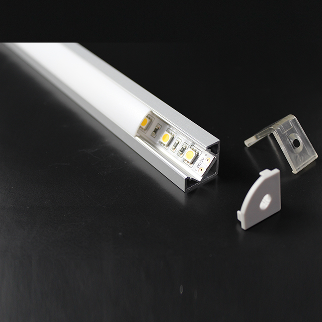 W18.4mm*H18.4mm (Inner Width 14.1mm) LED Aluminum Profile Triangle Shape